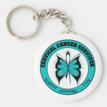 Cervical Cancer Survivor Key Chain
