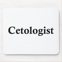 Cetologist Mouse Pads