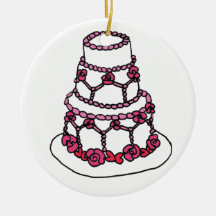 CF- Wedding Cake Ornament