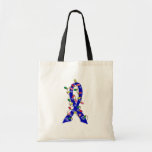 CFS Christmas Lights Ribbon Tote Bags