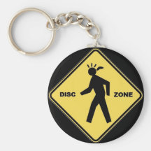 CG Disc Zone Keychain