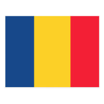 Chad Flag Postcards