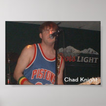Chad Knight Jersey Portfolio Posters