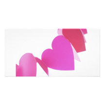 Chain of Hearts Picture Card
