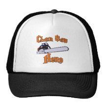 Chain Saw Hero Chainsaw Trucker Hats