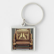 Chair belonging to Princess Satamun Key Chain