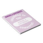 Chairman of the Making a Difference Committee Notepad