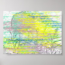 Chalk full of colour poster