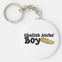 Challah Atcha' Boy Keychain