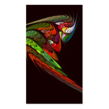 Chameleon Abstract Art Business Card