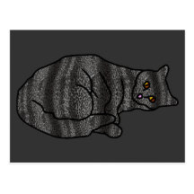Chameleon Cat Postcards