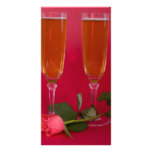 champagne flute photocartes