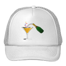 Champagne Toast Trucker Hat