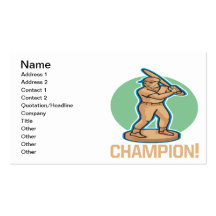 Champion Business Card