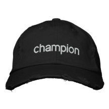 Champion Emroidered Embroidered Baseball Caps