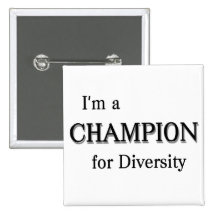 Champion for Diversity Button