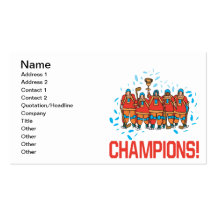 Champions Business Cards