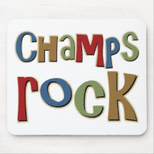 Champs Rock Mouse Mats
