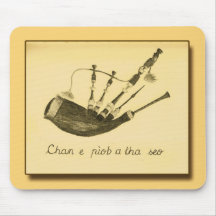 Chan e pìob a tha seo mouse pad