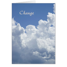 Change: A Motivational Template Card