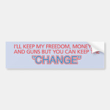 Change Bumper Stickers