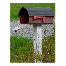 Change of Address Rural Country Mailbox Post Cards