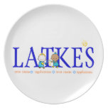 Chanukah (Hanukkah) Latke Plate