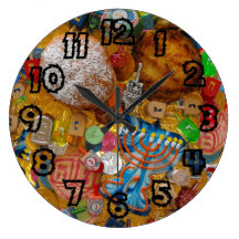 Chanukah Time Clocks
