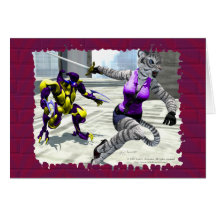 Charging Tigress Card