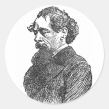 Charles Dickens Stickers