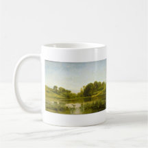 Charles Francois Daubigny - Pool at Gylieu Coffee Mug