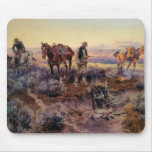 Charles M. Russell's Paying the Fiddler (1919) Mousemats