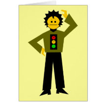 Charlie "Cautious" Yellobellow Sans Label Card