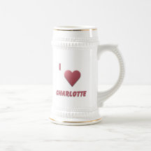 Charlotte -- Burgundy Coffee Mug