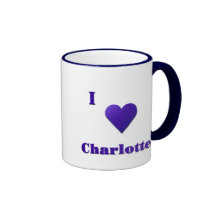 Charlotte -- Midnight Blue Coffee Mug