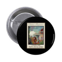 Chateau Tongariro New Zealand Buttons