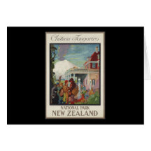 Chateau Tongariro New Zealand Card