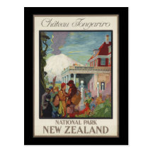 Chateau Tongariro New Zealand Post Cards