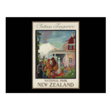 Chateau Tongariro New Zealand Post Cards