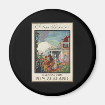 Chateau Tongariro New Zealand Refrigerator Magnet