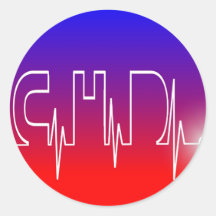 CHD EKG STICKER
