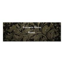 Cheap Vintage Grunge Floral Business Card