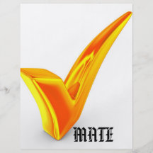 Check Mate Personalized Flyer