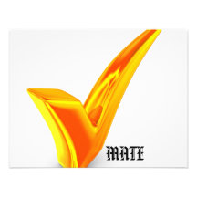 Check Mate Personalized Invite