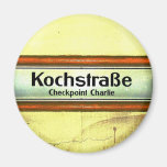 Checkpoint Charlie, Kochstrabe, Yellow and Orange Magnet
