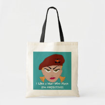Cheeky Girl Gamer Tote Bag