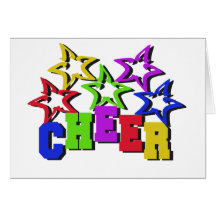 Cheer Stars Card