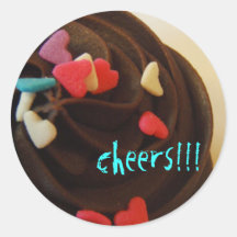 Cheer up Parties Label Stickers