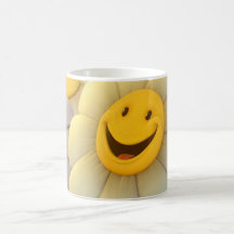 Cheerful Flowers Smile Coffee Mug