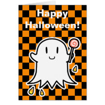 Cheerful Ghost Card